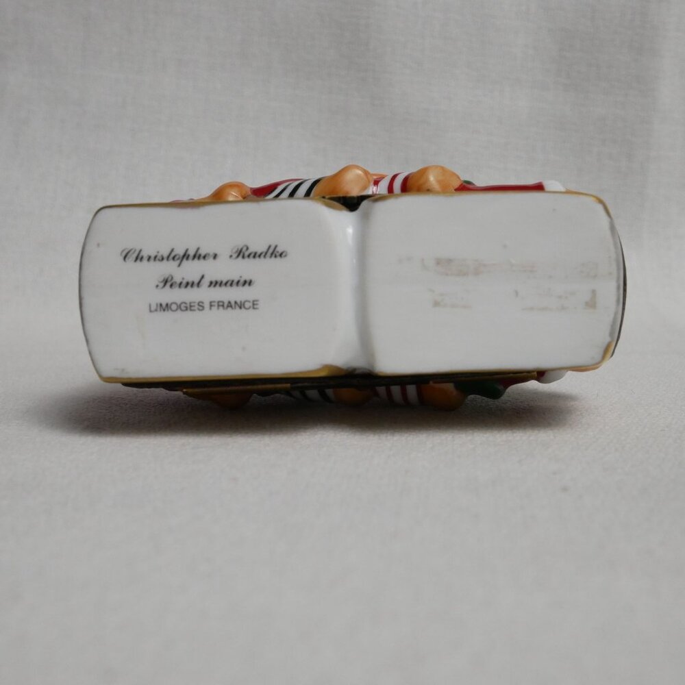 Christopher Radko "Bob Squad" Limoges Box Rare OOP - Picture 5 of 7